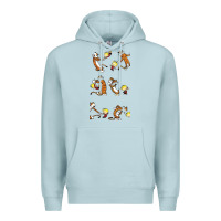 Blue Mist calvin Premium Hoodie - linhVisuals