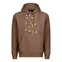 Chestnut calvin Premium Hoodie - linhVisuals