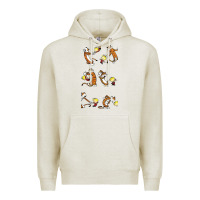 Oatmeal Heather calvin Premium Hoodie - linhVisuals