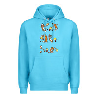 Ocean Blue calvin Premium Hoodie - linhVisuals