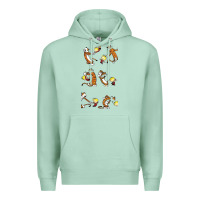 Seafoam calvin Premium Hoodie - linhVisuals