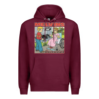 Burgundy MELVINS Premium Hoodie - linhVisuals