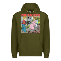 Army Green MELVINS Premium Hoodie - linhVisuals