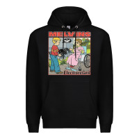 Black MELVINS Premium Hoodie - linhVisuals