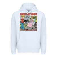 White MELVINS Premium Hoodie - linhVisuals
