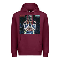 Burgundy Juice shy Premium Hoodie - linhVisuals