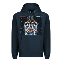 Navy Juice shy Premium Hoodie - linhVisuals