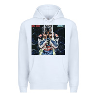 White Juice shy Premium Hoodie - linhVisuals