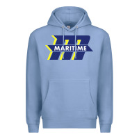 Colony Blue massachusetts maritime academy Premium Hoodie - linhVisuals