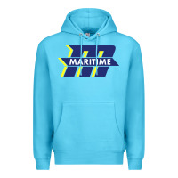 Ocean Blue massachusetts maritime academy Premium Hoodie - linhVisuals