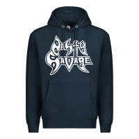 Navy nasty savage 85 thrash metal Premium Hoodie - linhVisuals