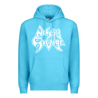 Ocean Blue nasty savage 85 thrash metal Premium Hoodie - linhVisuals