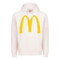 Pale Pink donalds food Premium Hoodie - linhVisuals