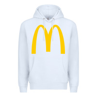 White donalds food Premium Hoodie - linhVisuals