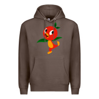 Coffee orange bird Premium Hoodie - linhVisuals