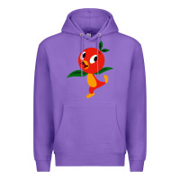 Purple orange bird Premium Hoodie - linhVisuals