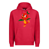Cardinal orange bird Premium Hoodie - linhVisuals