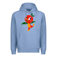 Colony Blue orange bird Premium Hoodie - linhVisuals