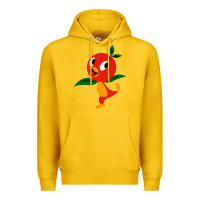 Lemon orange bird Premium Hoodie - linhVisuals