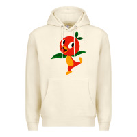 Sandshell orange bird Premium Hoodie - linhVisuals