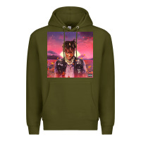 Army Green Juice pink Premium Hoodie - linhVisuals