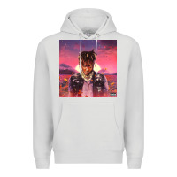 Dove Grey Juice pink Premium Hoodie - linhVisuals