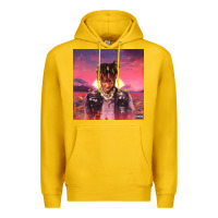 Lemon Juice pink Premium Hoodie - linhVisuals