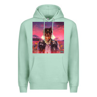 Seafoam Juice pink Premium Hoodie - linhVisuals