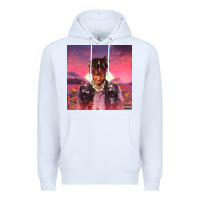 White Juice pink Premium Hoodie - linhVisuals