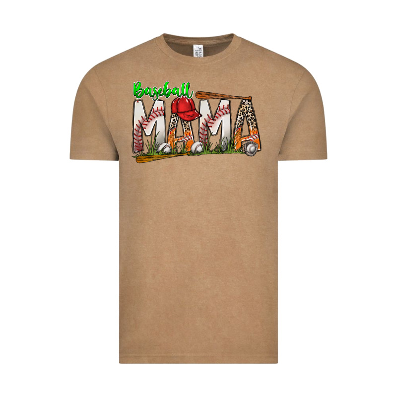 Baseball Mama Vintage Tee by SublimationCraftShop | Teevron