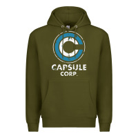 Army Green capsule corporation essentia Premium Hoodie - linhVisuals