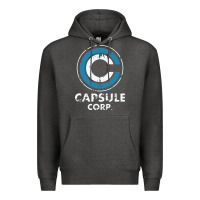 Charcoal Heather capsule corporation essentia Premium Hoodie - linhVisuals
