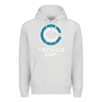 Dove Grey capsule corporation essentia Premium Hoodie - linhVisuals