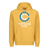Mustard capsule corporation essentia Premium Hoodie - linhVisuals