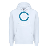 White capsule corporation essentia Premium Hoodie - linhVisuals