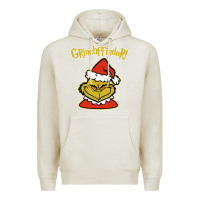 Oatmeal Heather christmas grinchffindor! grinch Premium Hoodie - linhVisuals
