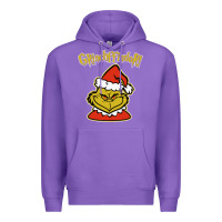 Purple christmas grinchffindor! grinch Premium Hoodie - linhVisuals