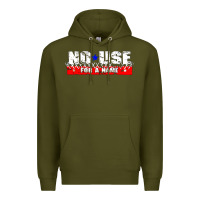 Army Green American punk Premium Hoodie - linhVisuals