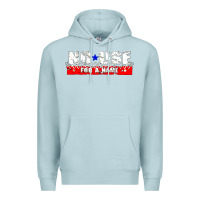 Blue Mist American punk Premium Hoodie - linhVisuals