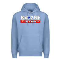 Colony Blue American punk Premium Hoodie - linhVisuals