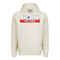 Oatmeal Heather American punk Premium Hoodie - linhVisuals