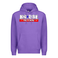 Purple American punk Premium Hoodie - linhVisuals