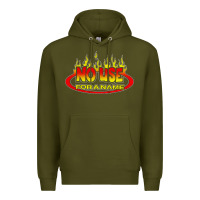 Army Green American punk Premium Hoodie - linhVisuals