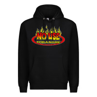 Black American punk Premium Hoodie - linhVisuals