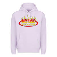Lilac American punk Premium Hoodie - linhVisuals