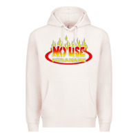 Pale Pink American punk Premium Hoodie - linhVisuals