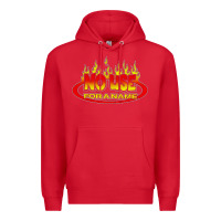 Red American punk Premium Hoodie - linhVisuals