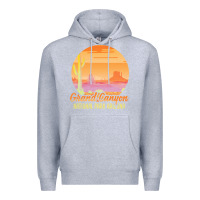 Heather Grey grand canyon national park t  shirt grand canyon arizona u s national Premium Hoodie - linhVisuals