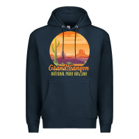 Navy grand canyon national park t  shirt grand canyon arizona u s national Premium Hoodie - linhVisuals