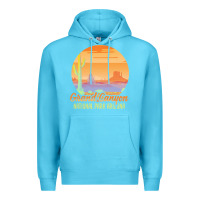 Ocean Blue grand canyon national park t  shirt grand canyon arizona u s national Premium Hoodie - linhVisuals